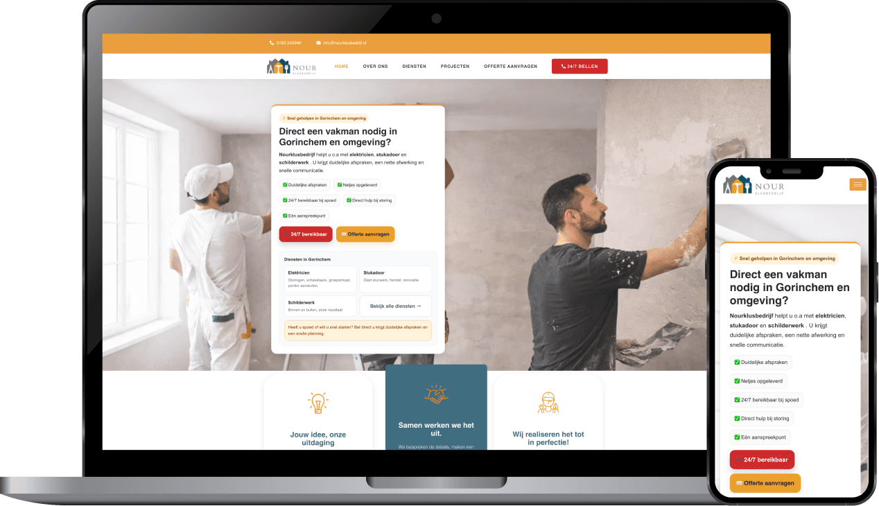Our services are tailor-made for you! You're in luck, because you're in safe hands.